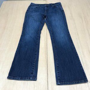 stamp10 bootcut jeans blue size 10